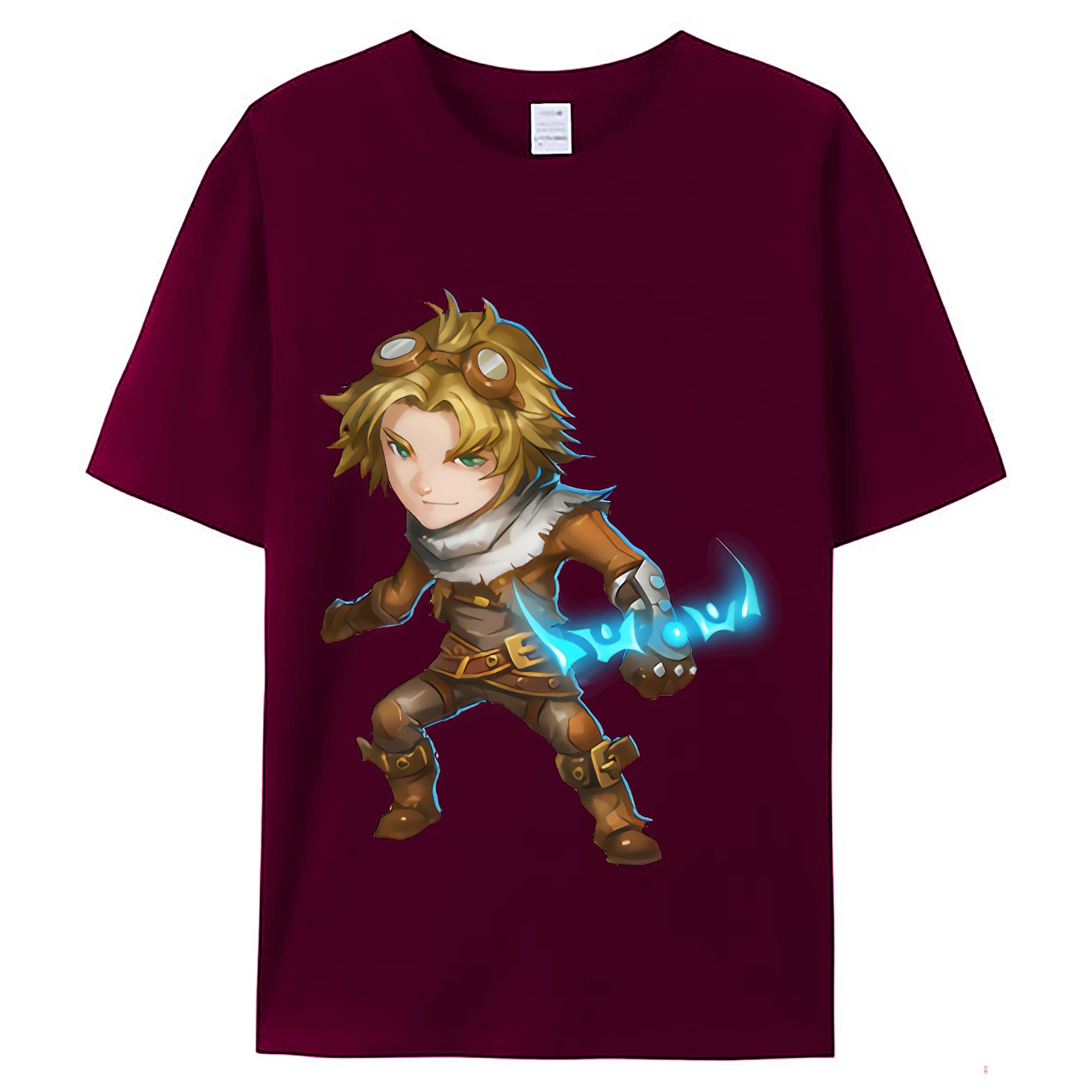 （画像用） リーグ・オブ・レジェンド League of Legends LOL レディースカジュアルプリントTシャツ（綿100％）